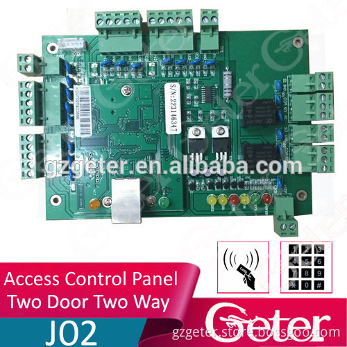 Two Door Two Way Door Access Control Panel Rfid Card Access